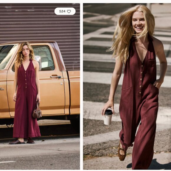 Free People Pants - NWT Free People Harper Jumpsuit (M)